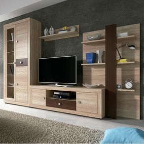 Composición salón Julieta LED cambria 300 cm