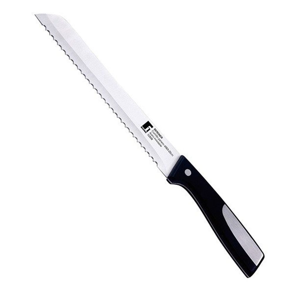Cuchillo panero Bergner Resa acero inoxidable 20 cm