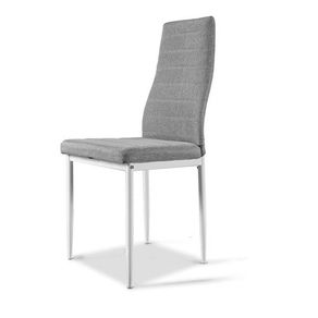 Silla de comedor Yuri Jarama 1 marengo/blanco 96,6x40x39,7 cm