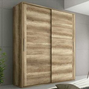 Armario 2 puertas correderas Chellen cañón