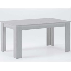 Mesa de comedor Lena extensible andersen/blanco 75x150-197x90 cm