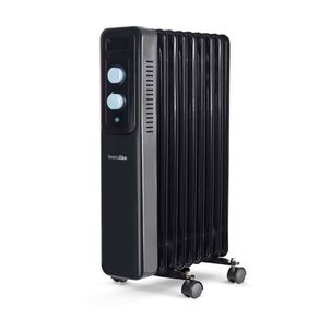 Radiador de aceite Universal Blue 1500W Varadero 2015 negro 59,5x30x24 cm