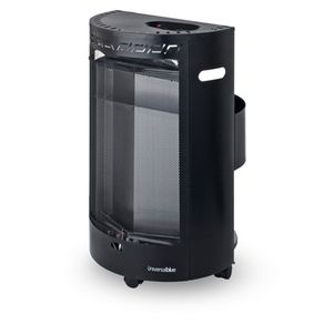 Estufa Universal Blue Cayo Coco 2042 4200W negro 73x41,5x46 cm