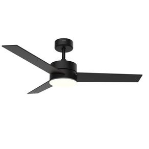 Ventilador de techo Bora Universal Blue con luz 70W negro