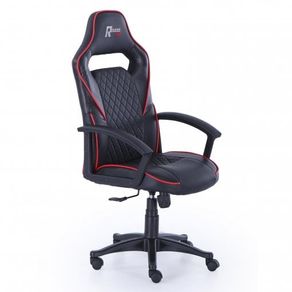 Sillón Polipiel Gamer R-Desing Negro