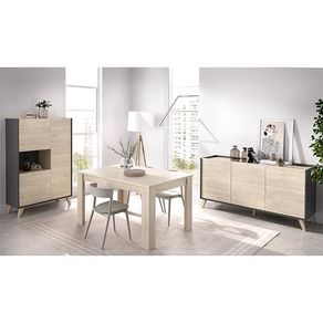 Composición Ness 03KNESS4 3 pcs grafito/natural