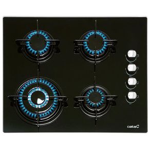 Placa Cata CIB-6031BK Cristalgas 4 fuegos 59cm