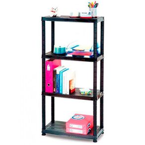 Estantería de Resina con 4 Baldas de 130x60x30cm