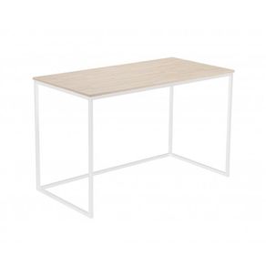 Mesa estudio Mia roble Nordish/blanco 120x60 cm