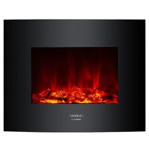 Chimenea eléctrica decorativa de pared Ready Warm 2600 Curved Flames