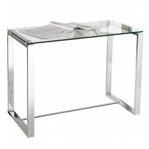 Mesa de escritorio Benetto patas cromadas 75x100x50 cm