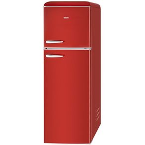 Frigorífico Svan SVRR1800 2 puertas cíclico mecánico 224L 42dB rojo 180x59,9x57,8 cm