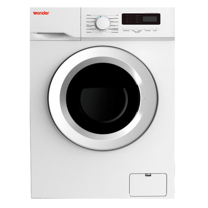 Lavadora Wonder WDL09812D 8kg 1200 rpm 12 programas 60dB E blanco 85x60x51 cm