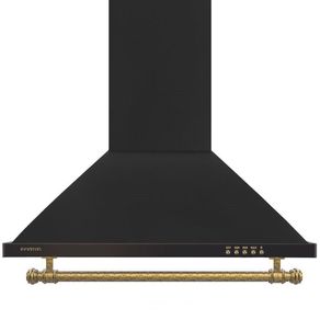 Campana extractora Infiniton CMPP-RU61 191,5W 500m³/h 65dB negro 60 cm