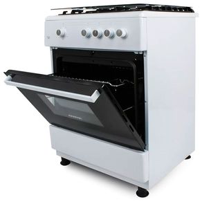 Cocina de gas con horno Infiniton CC6660BLHE blanco 85x60x66 cm