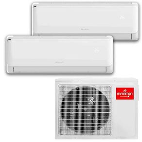 Aire acondicionado Split Infiniton Multi-2320 2 unidades interiores+unidad exterior blanco