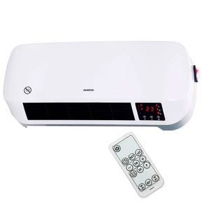 Calefactor cerámico de pared Infiniton HCW-4505 eléctrico 2000W temporizador con mando a distancia