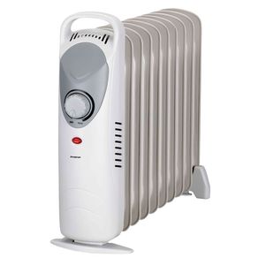 Mini radiador de aceite Infiniton HORM-1000 1000W control mecánico blanco