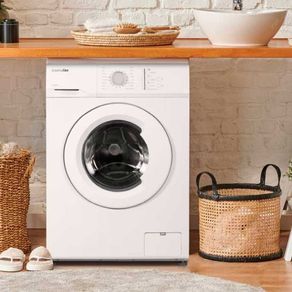 Lavadora de carga frontal Aruba 4007W Universal Blue 7kg 1200 rpm 76dB F blanco 85x59,5x48 cm