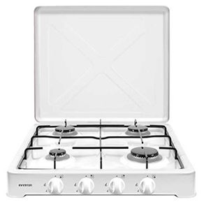 Cocina de gas portátil GGP-4F Infiniton 4 fuegos control mecánico blanco 15,4x49,4x55,8 cm