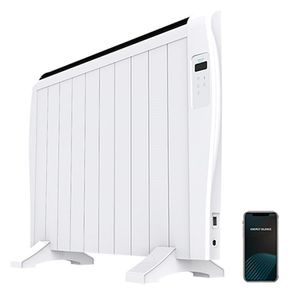 Emisor térmico Ready Warm 2000 Thermal Connected Cecotec 1500W control Wifi vía Smartphone blanco