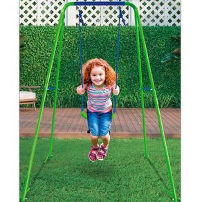 Columpio infantil Aktive Sports +3A verde 179x140x140 cm