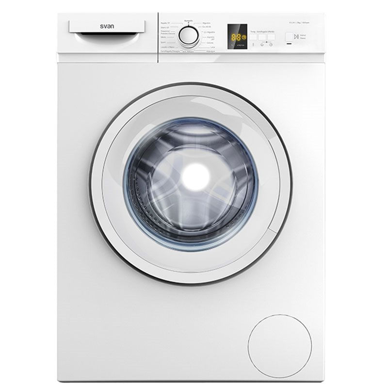Lavadora Svan SVL841 8kg 1000 rpm 15 programas D blanco 84,5 cm