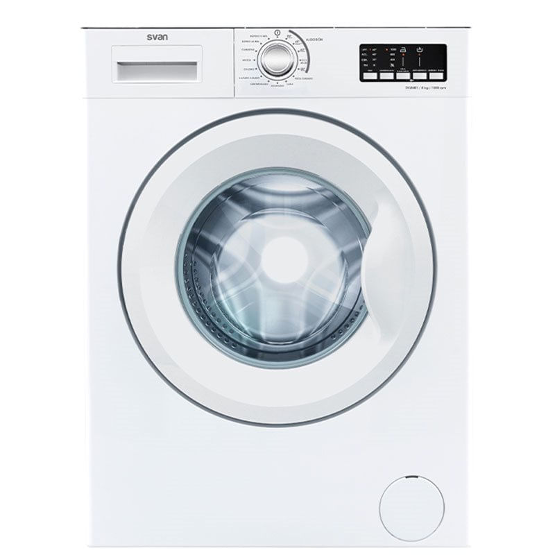 Lavadora Svan SVL8401 8kg 1000 rpm 15 programas D blanco 84,5 cm