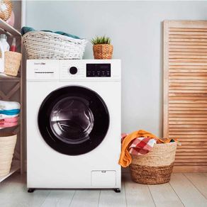 Lavadora Ibiza 4006W Universal Blue 6kg 1000rpm 12 programas E blanco 60 cm