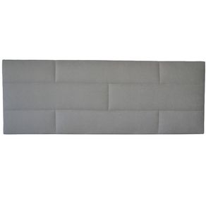 Cabecero cama matrimonio tela Bronx antracita 52x150 cm