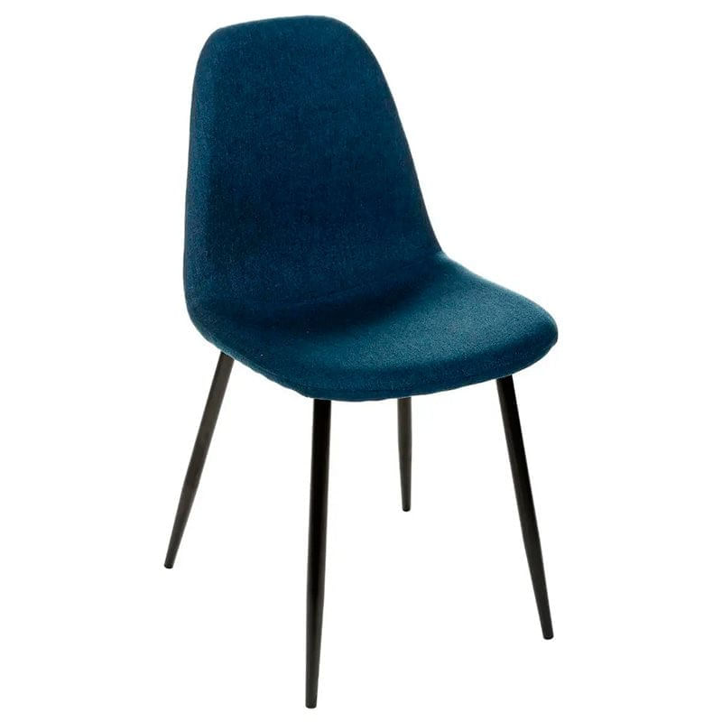 Silla de comedor Tyka Atmosphera azul 85,5x44x51 cm