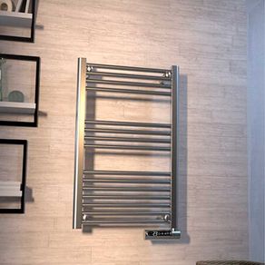 Toallero eléctrico Ready Warm 9100 Smart Towel Steel Cecotec control táctil/programador inox