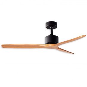 Ventilador de techo Nebraska Dayron 55W 6 velocidades negro/natural