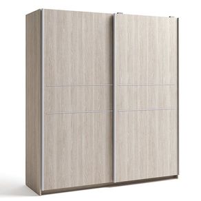 Armario 2 puertas correderas 182 cm sable