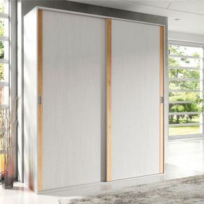 Armario Soto 2 puertas correderas Andersen pino/roble 207x180x55,2 cm