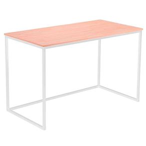 Escritorio Teenagers melamina roble/blanco 75x120x60cm