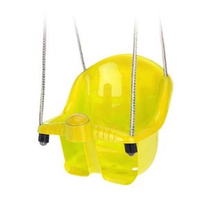Sillita columpio infantil amarillo