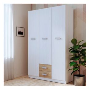 Armario Donald 3 puertas 2 cajones Andersen/Puccini 207,6x130x50 cm  (ENT-DOM-ONT)