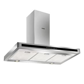 Campana tipo T Svan SVCT9654D 144W 650m³/h inox 90 cm