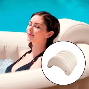 Almohada hinchable Intex para modelos PureSpa crema 39x23x30 cm