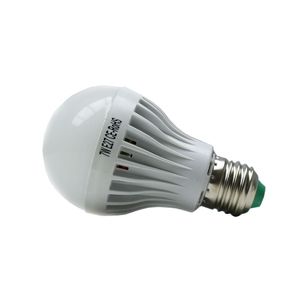 Bombilla LED 5W 220V E27 luz fría blanco