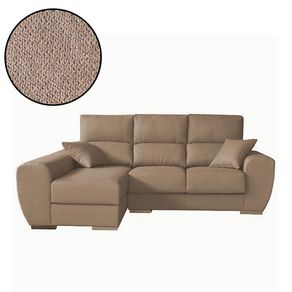 Sofá Chaise Longue Valery frente izquierdo Bronx piedra