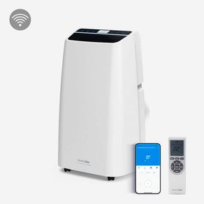 Aire acondicionado portátil Volga Plus Universal Blue 3000 frigorías 4 funciones blanco