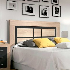 Cabecero con patas Lara cambria/grafito 160 cm