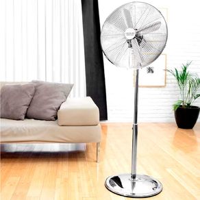Ventilador de pie Cecotec EnergySilence 620 Retrostyle 50W 3 velocidades inox Ø40x90/125 cm