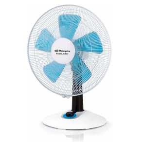 Ventilador de sobremesa Orbegozo TF 0138 45W 5 aspas blanco Ø35 cm