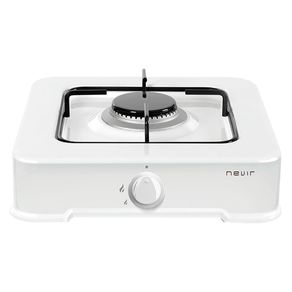 Hornillo de gas Nevir NVR-CGPE1 1 fuego 1850W con regulador blanco