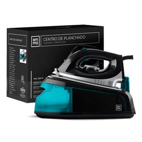 Centro de planchado Emma GB1K2 2250W 1,2L negro/azul