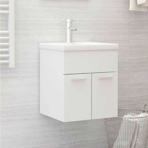 Armario para lavabo Trinidad blanco 46x41x38,5 cm