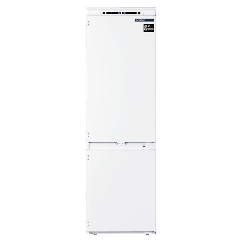 Frigorífico combi integrable Infiniton FGC-BB178 No Frost Metal 244L E blanco 176,9 cm
